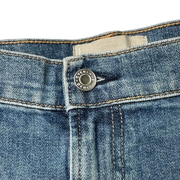 Everlane The Curvy Cheeky Jean Size 35 Women's High Rise Straight Leg Raw Hem - Picture 3 of 16